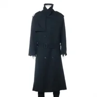 ヨウジヤマモト 23AW ウール コート 1 メンズ ブラック HJ-C09-120