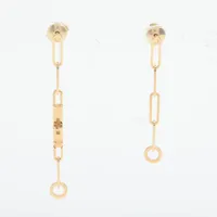 エルメス ケリー シェーヌ ピアス 750(YG) 5.5g A3835478｜中古