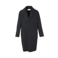 セリーヌ 19AW ウール ロングコート 48 メンズ グレー 2M279570O 裏地
