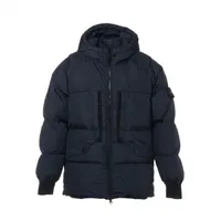 ストーンアイランド ナイロン ダウンジャケット M メンズ ネイビー