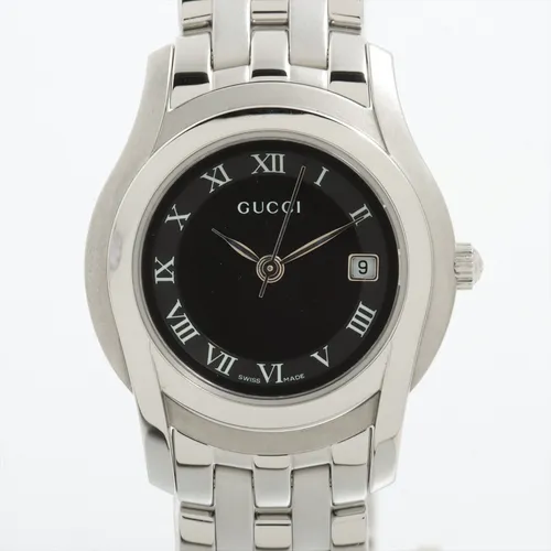 グッチ 5500L SS QZ 黒文字盤 ABランクの買取実績価格（a2032665
