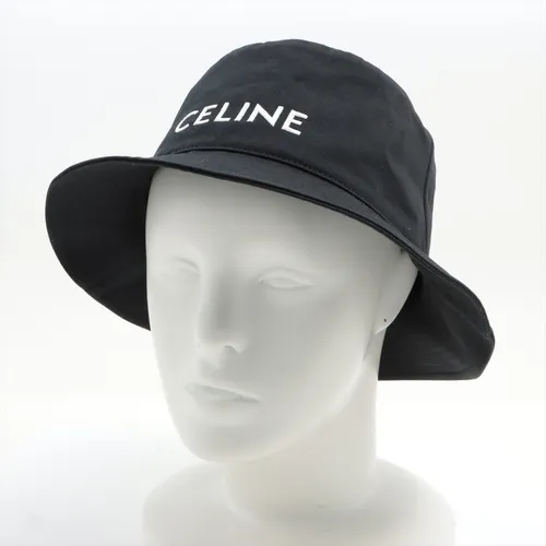 セリーヌ コットン バケットハット M ブラック ABランクの買取実績