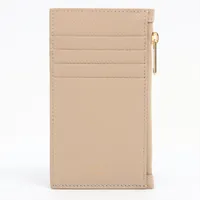 セリーヌ コインカードホルダー レザー フラグメントケース グレージュ