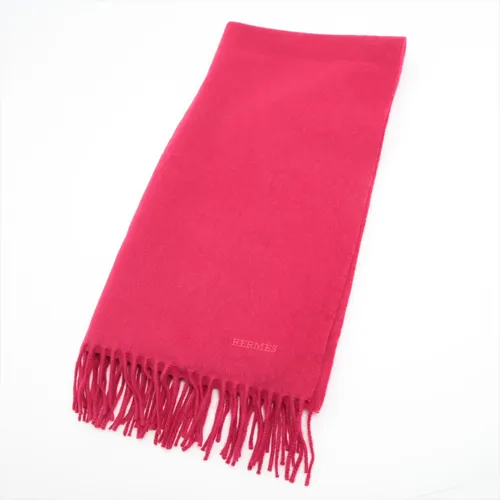 エルメス ロゴ カシミヤ マフラー レッド ABランクの買取実績価格