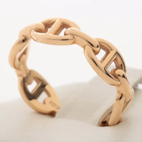 エルメス シェーヌダンクル アンシェネ リング 750(YG) 53 ABランク