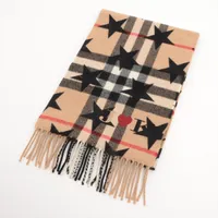 バーバリー ノバチェック カシミヤ マフラー レッド Aランクの買取