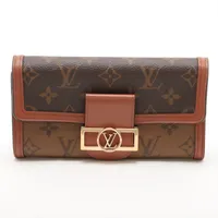 ルイ・ヴィトン ダミエ エベヌ スタッズ ポルトフォイユサラ N60476 長