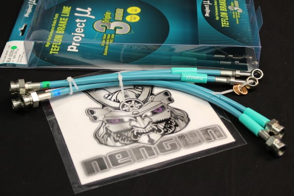 Project Mu - Teflon Brake Line - Nengun Performance