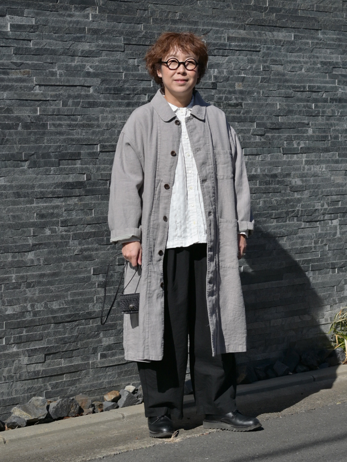 リネンステンカラーライトコート｜nest Robe / CONFECT ONLINE SHOP