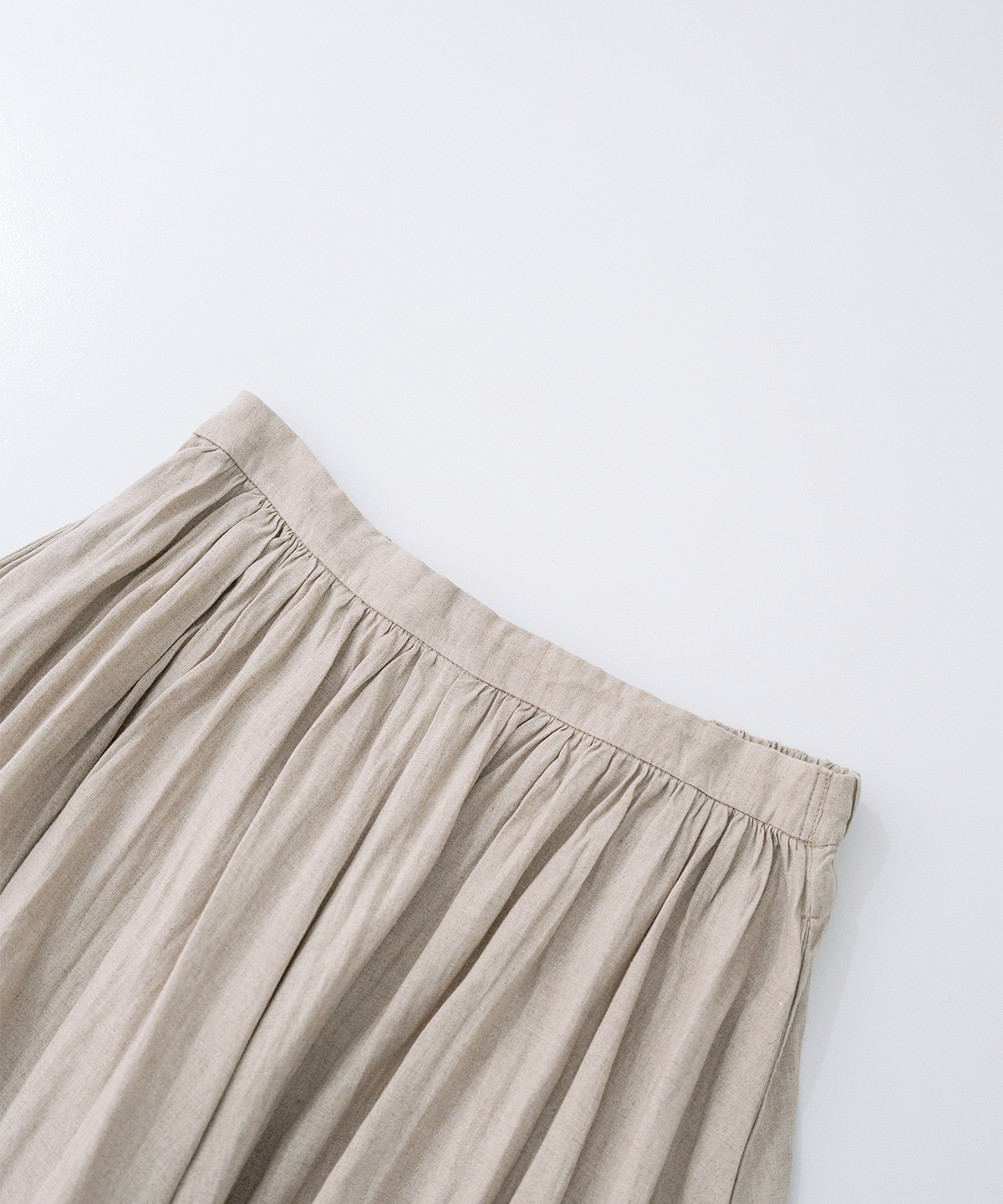 リネンギャザースカート｜nest Robe / CONFECT ONLINE SHOP