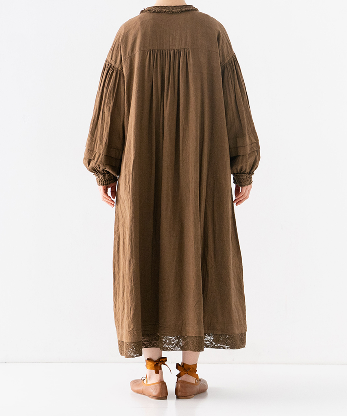 UpcycleLino] 近江晒しレースワンピース｜nest Robe / CONFECT ONLINE SHOP