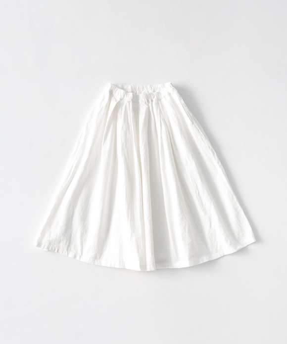 コットンリネンギャザースカート｜nest Robe / CONFECT ONLINE SHOP