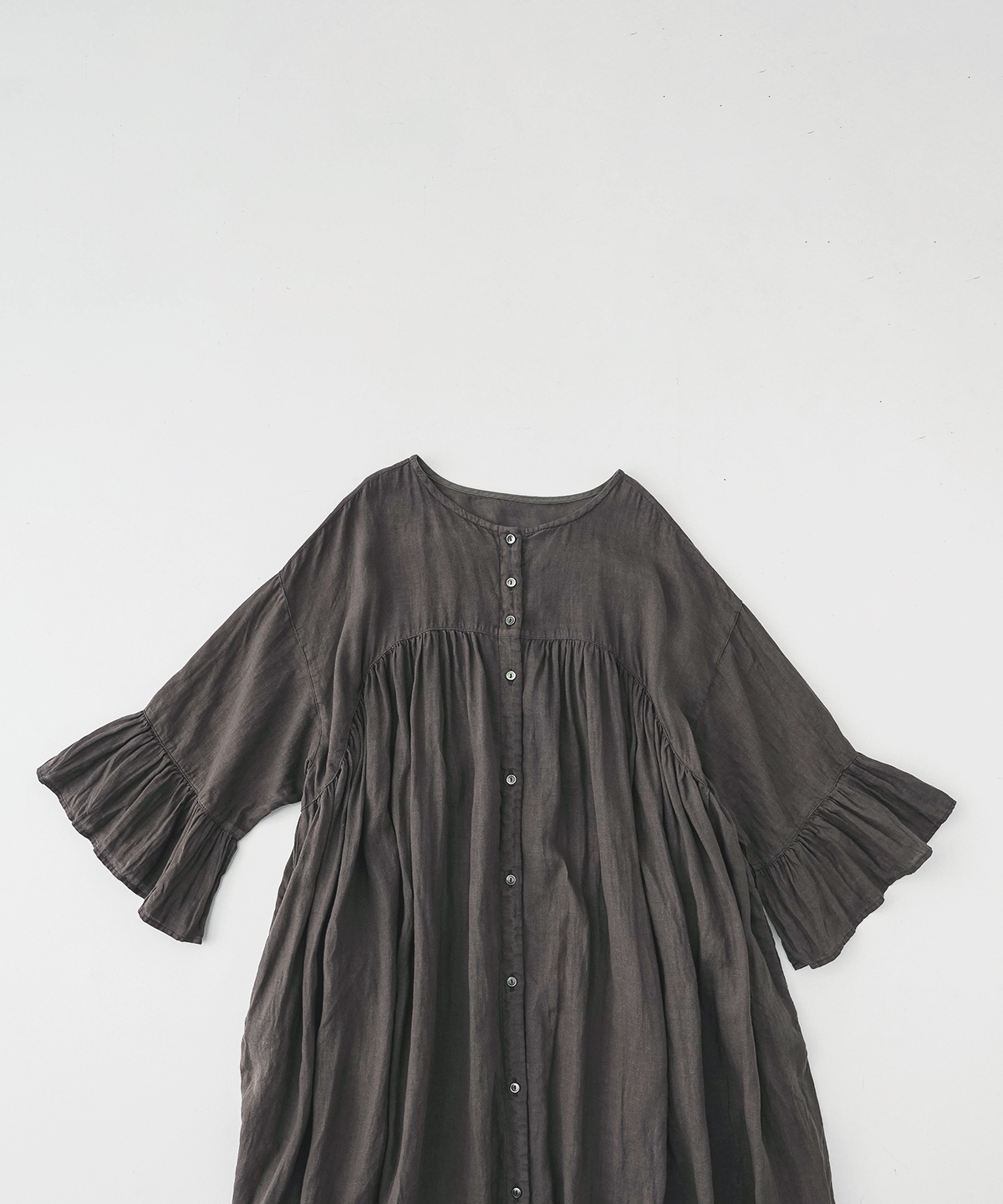 リネンフレアスリーブ2wayドレス｜nest Robe / CONFECT ONLINE SHOP