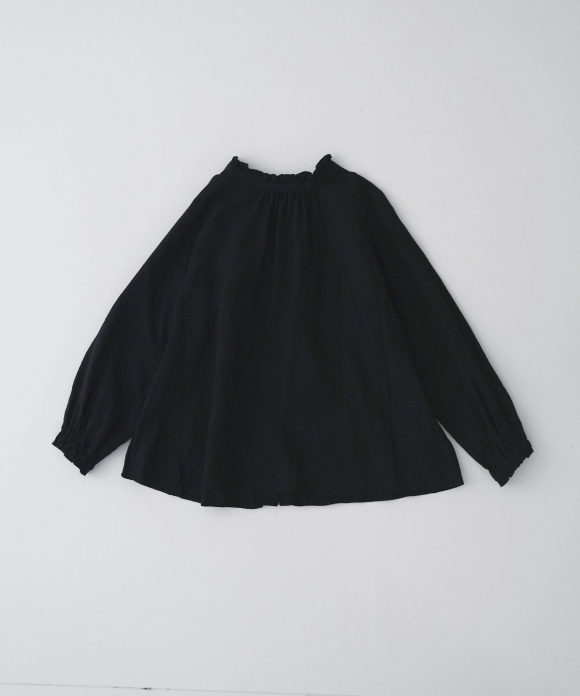 リネンスタンドフリルブラウス｜nest Robe / CONFECT ONLINE SHOP