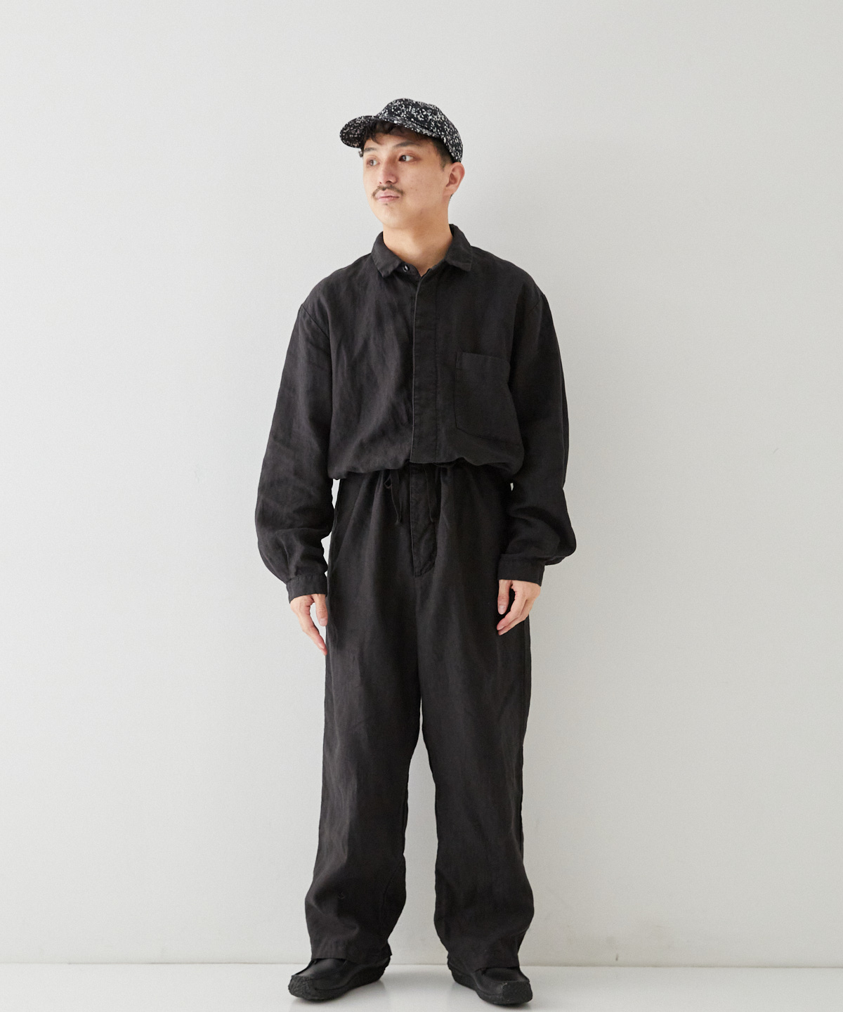リネンキャンバス ジャンプスーツ｜nest Robe / CONFECT ONLINE SHOP