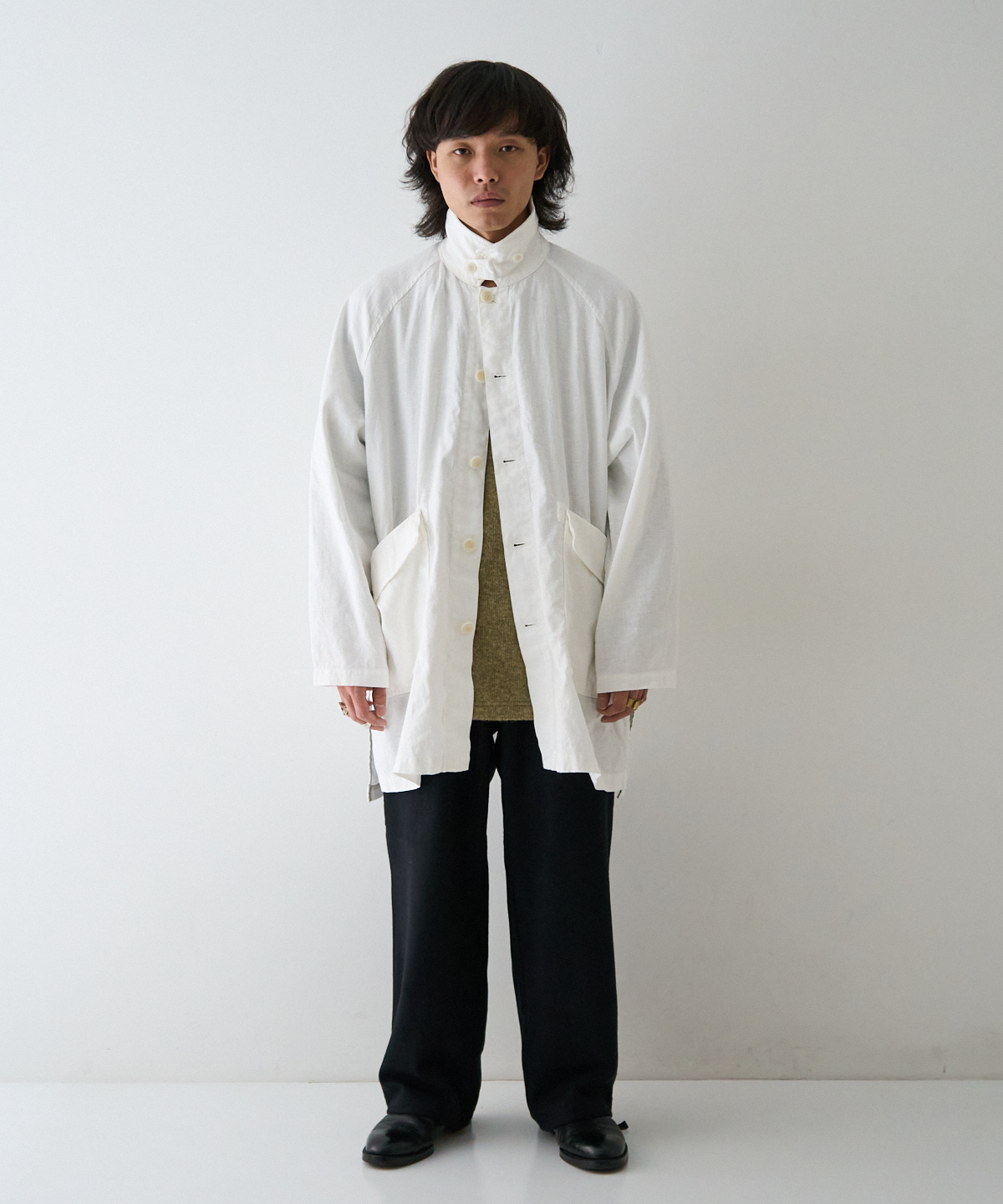 OEUVREさん別注】UpcycleLino 超撥水 ワークコート｜nest Robe