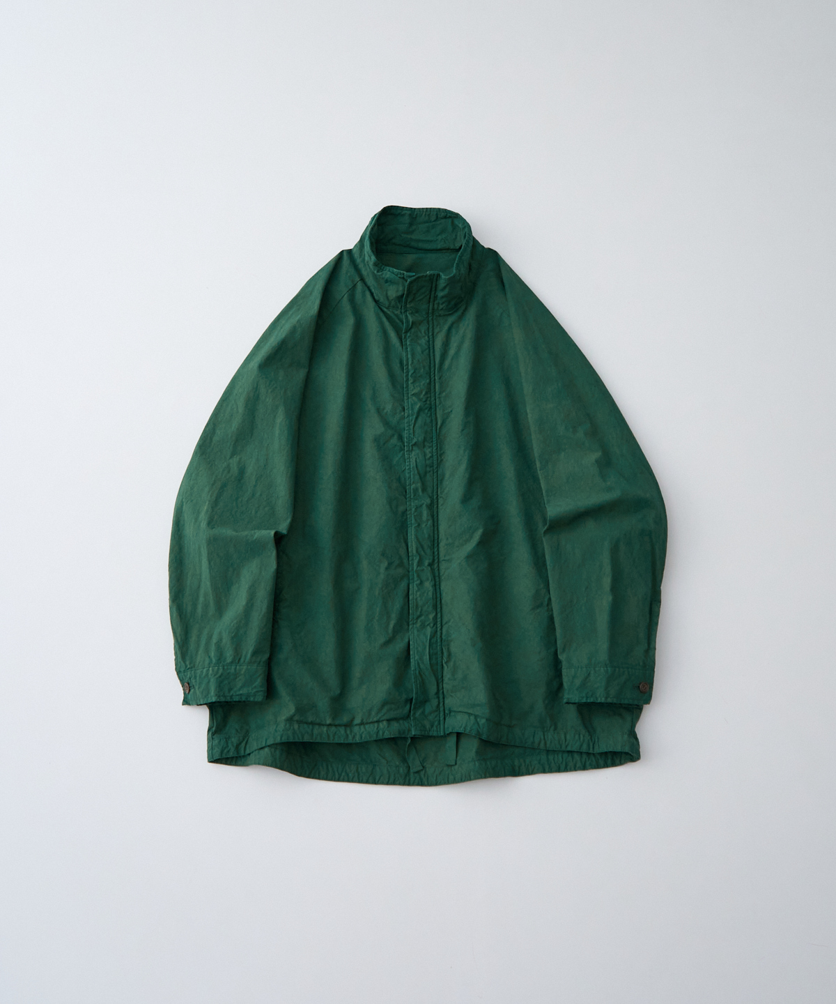 コンフェクト 超撥水スーピマコットン ジップトップ ファッション性と