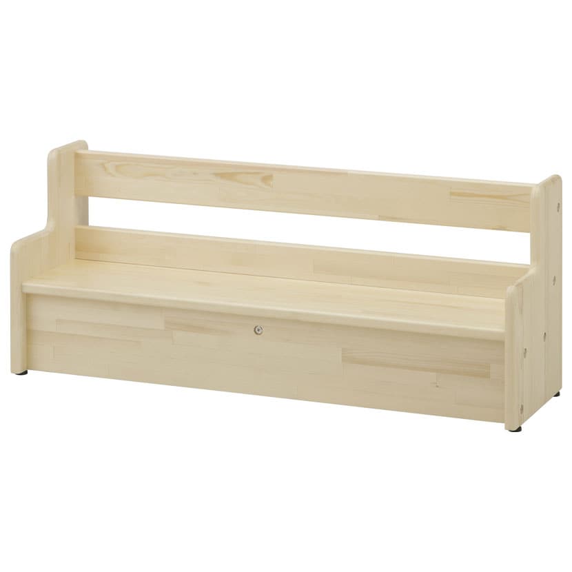 送料無料】 パインウッドベンチ 幅1000×奥行300×高さ400mm 座面高さ