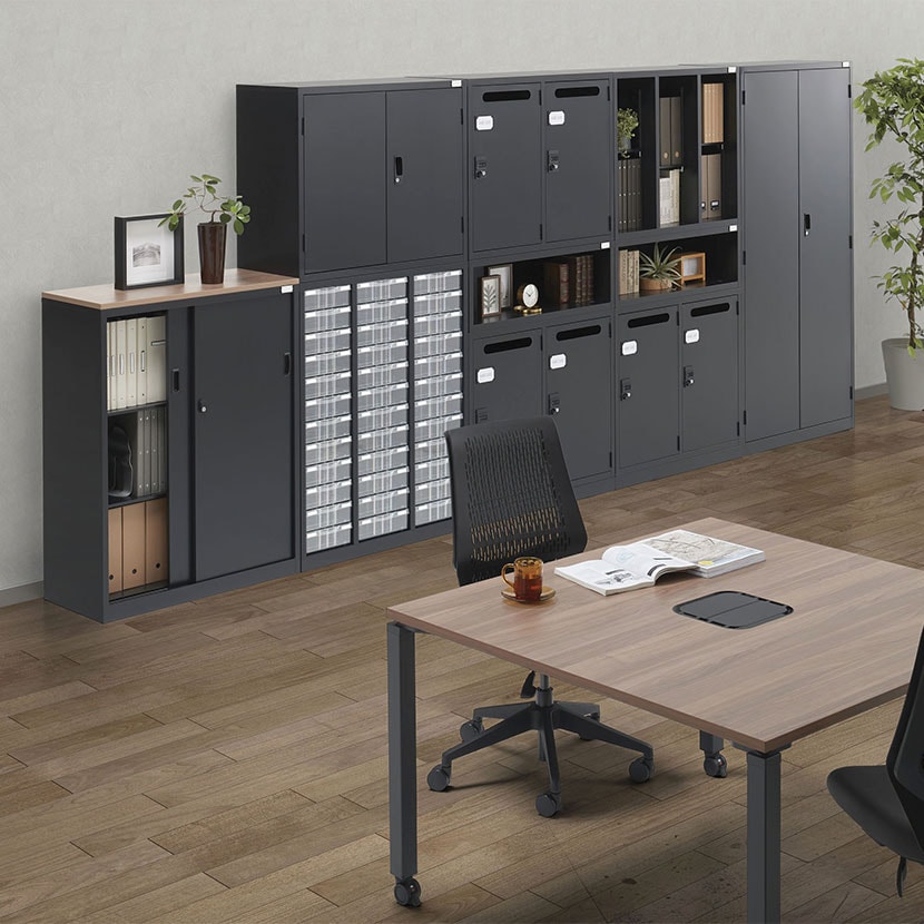 送料無料】 【抗菌加工】パーソナルロッカー 8人用 下置用 鍵付き 幅