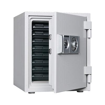 送料無料】 耐火金庫 ダイヤル式/幅435×奥行493×高さ529mm/75kg/40L