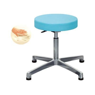 送料無料】 高田ベッド 病院 診察 施術椅子 丸イス 低反発チェアー