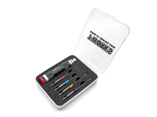 T-Work's】TT-081 ファンクションHEXツールキット【1.5/2.0/2.5/3.0mm