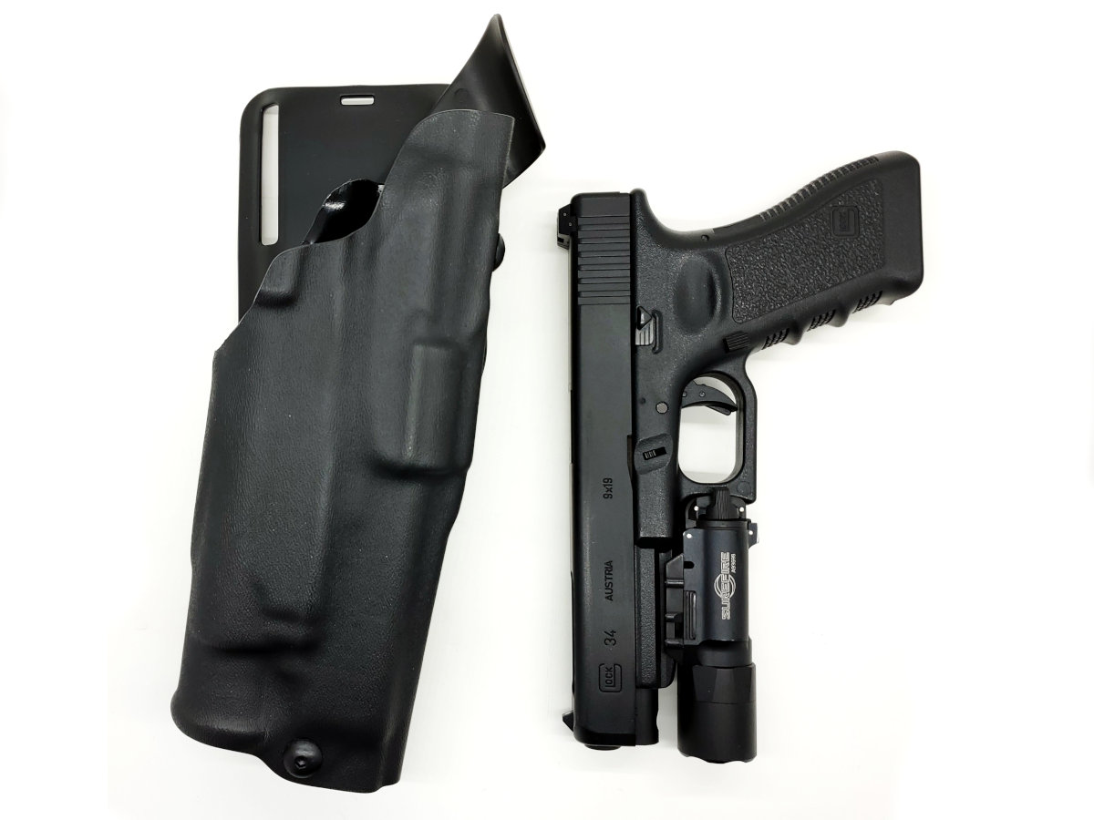 Glock 41 w/Light 用 6395 ALS Low-Ride Duty Holster | WILLY