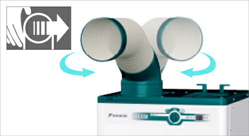 楽天市場】ダイキン スポットエアコン クリスプ/標準タイプ SUASP1GS