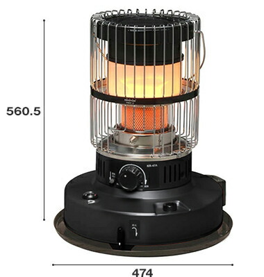 楽天市場】トヨトミ 石油ストーブ KR-47A(B)＋M.O.L ストーブガード M