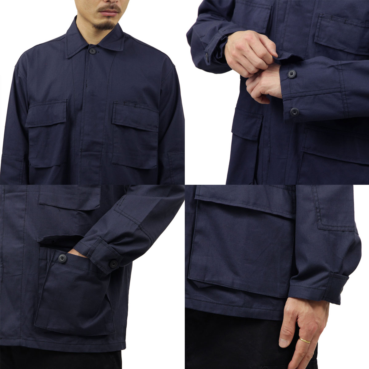 ロスコ BDUシャツ メンズ 正規品 ROTHCO BDUジャケット ワークシャツ