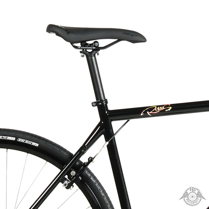 楽天市場】クロモリ ピスト バイク ROCKBIKES Rizer Glossy Black