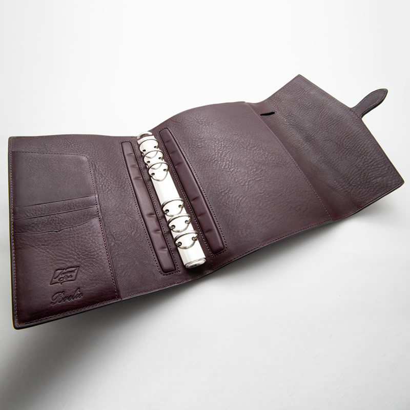 Brelio×NAGASAWA ミネルバボックス システム手帳 バイブル フラップ