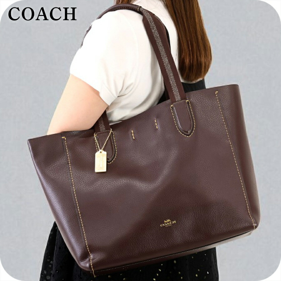 コーチ トートバッグ レディース COACH レザー 58660 IME8I 1 ボルドー