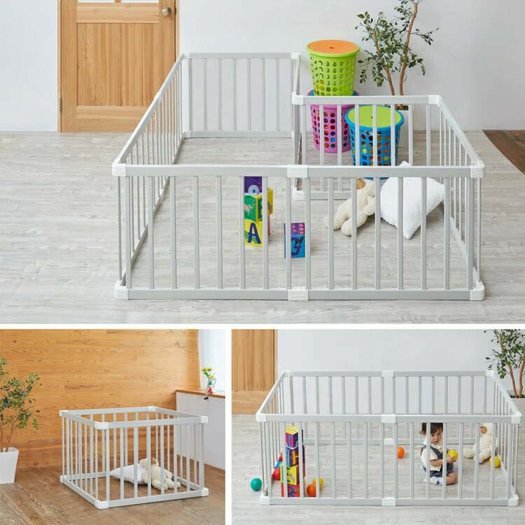 楽天市場】【1種類を選べる】木製ベビーサークル 8枚(1セット)[ベビー