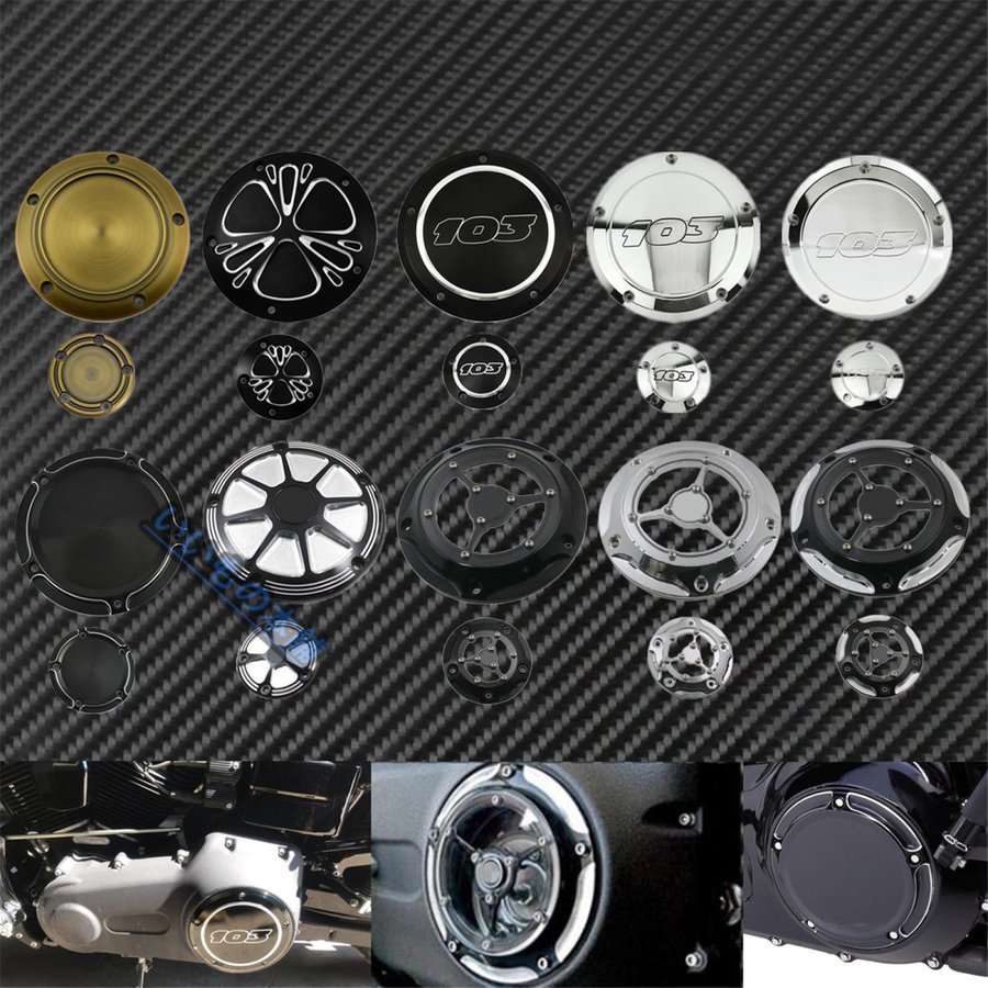 楽天市場】ダービーカバー タイマーカバー ハーレー用 黒ロゴなし