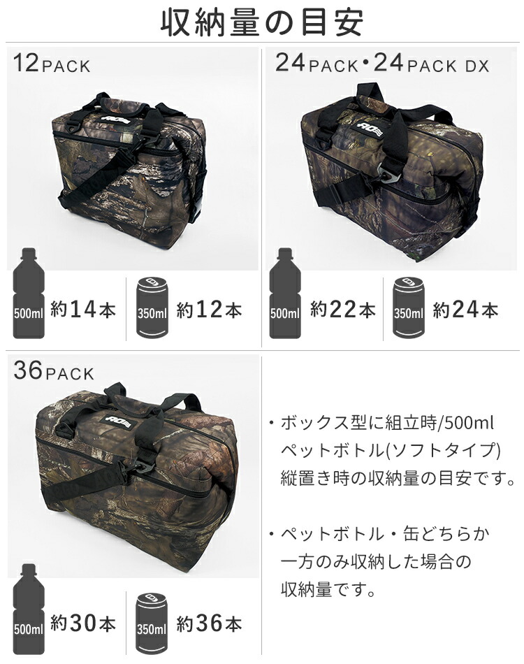 楽天市場】エーオークーラーズ 36パック キャンバス ソフトクーラー