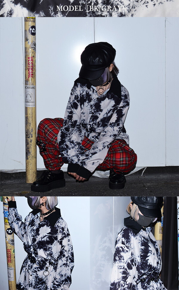 楽天市場】ブリーチシャツ 病みかわいい 病みかわ 服 パンク ロック