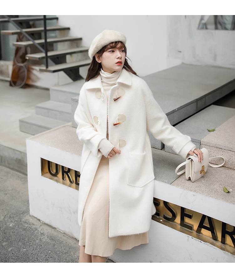 楽天市場】アウター ダッフルコート 2色 ロング丈 トグルボタン