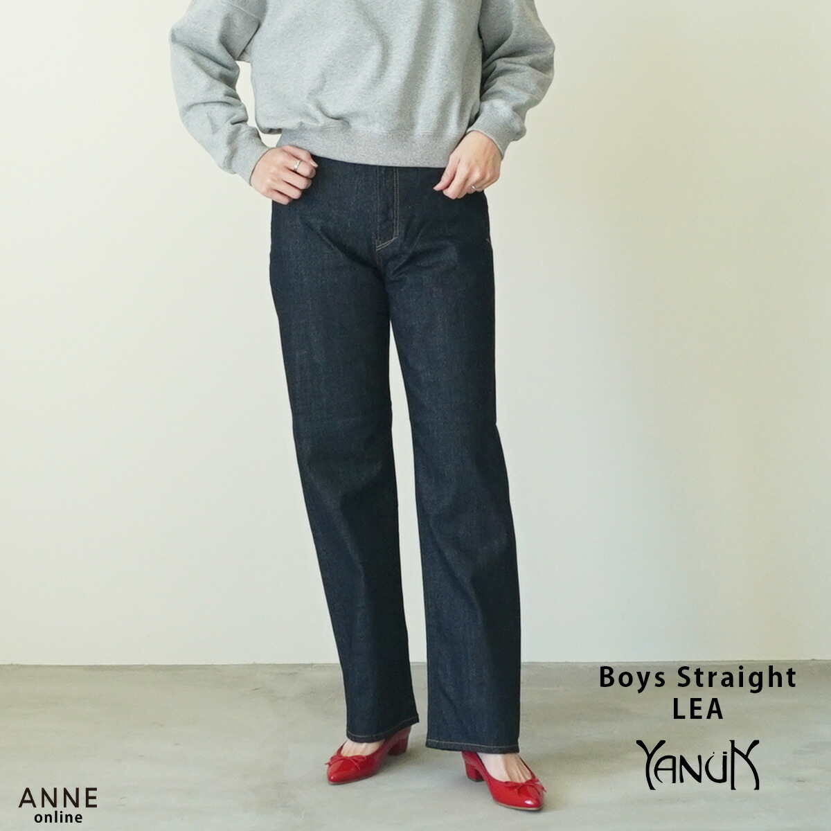 楽天市場】ポイント20倍！ YANUK ヤヌーク LEA レア │ lea デニム