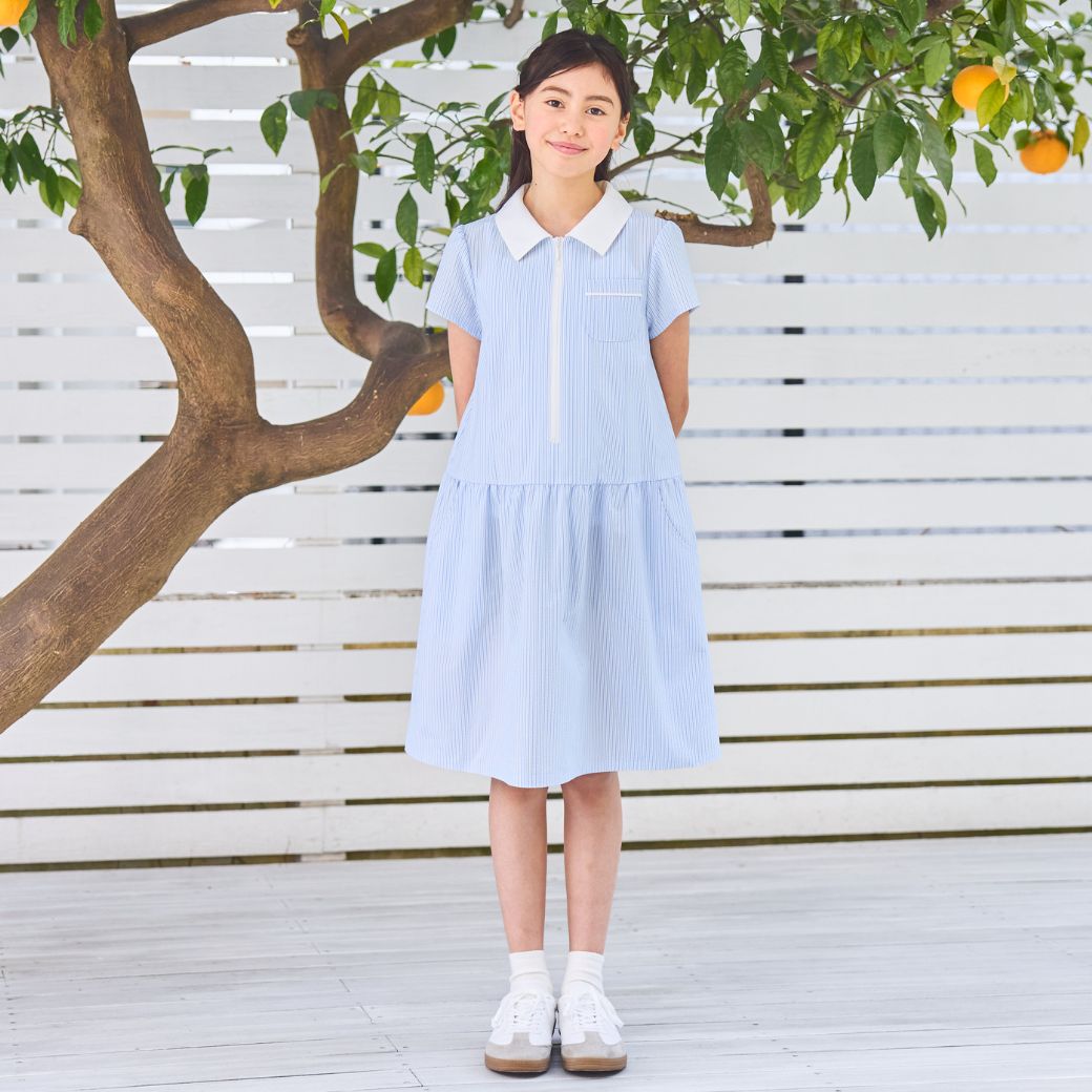 CLEARANCEセール50％OFF】【ジュニア】マルチストライプジップ