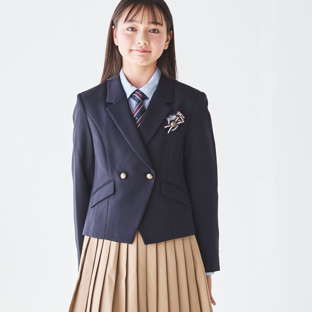 ネイビーショートブレザースーツ 150 160 165cm (8471-2502) CHOPIN