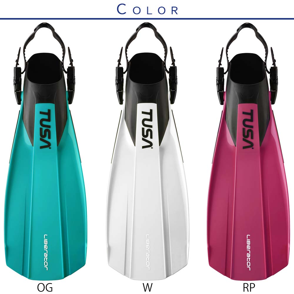 TUSA ツサ ダイビング マスク シュノーケル フィン セット 軽器材 3点