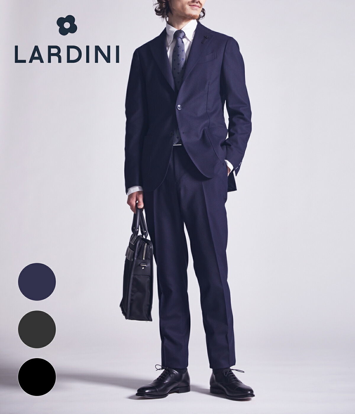 楽天市場】[送料無料]LARDINI : EASY SUITS / technical fabric A / 全