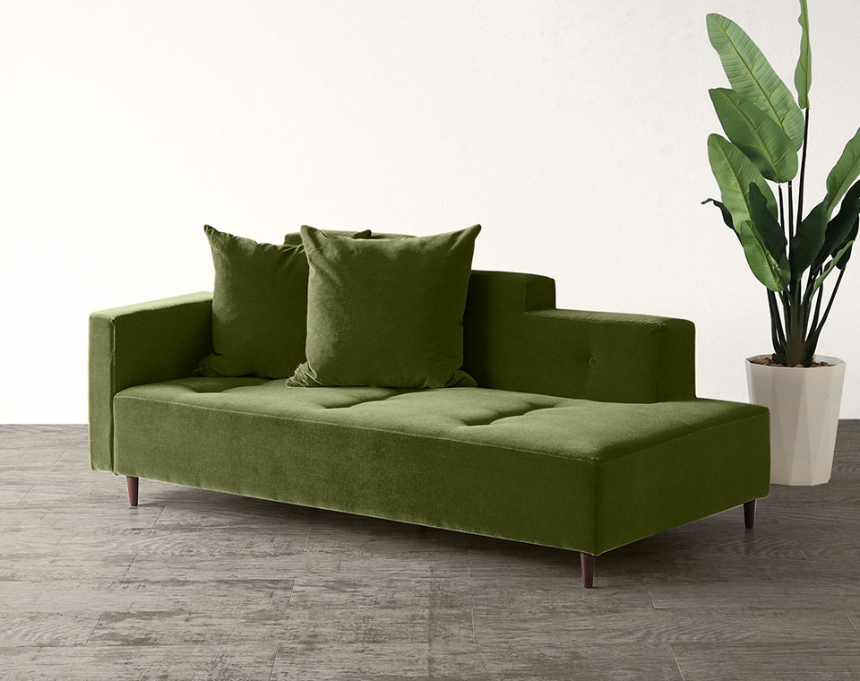 楽天市場】ソファ 座面広い カウチソファ 3人がけ 三人掛け 片肘