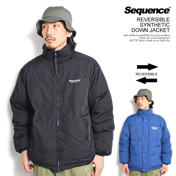 SEQUENZ シークエンズ REVERSIBLE SYNTHETIC DOWN JACKET | ARTIF