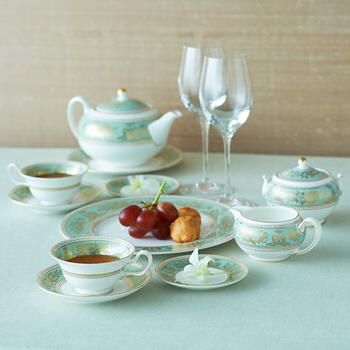 楽天市場】ウェッジウッド コロンビア セージ グリーン ティーカップ