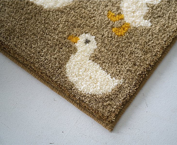 楽天市場】[P5倍 3/5 23:59迄] タフティング マット あひるマット 45