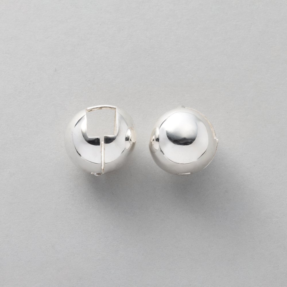 ゆうパケット】シルバー925 ピアス フープピアス 金属アレルギー