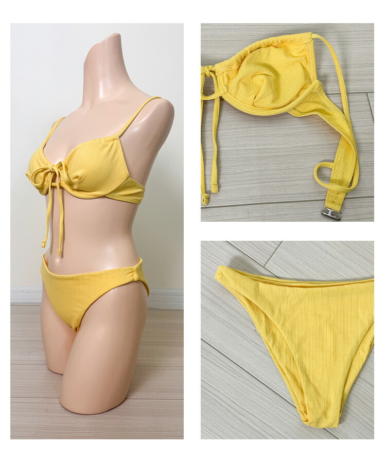 フロントリボン ブラジリアン ビキニ 水着 | スポーツウエア | 韓国