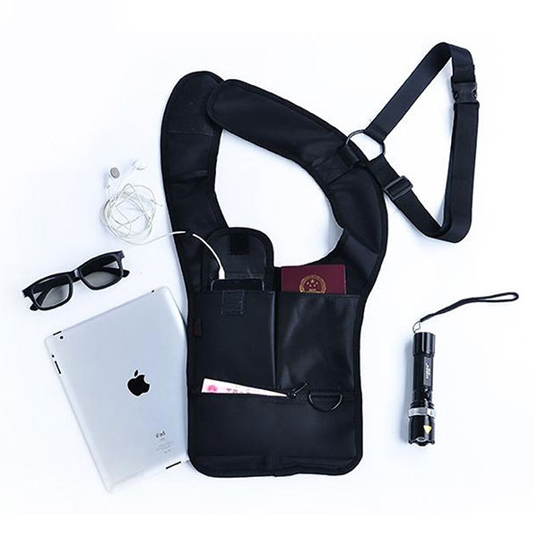 楽天市場】ホルスター ボディ バッグ ポケット 財布 収納 ホルスター